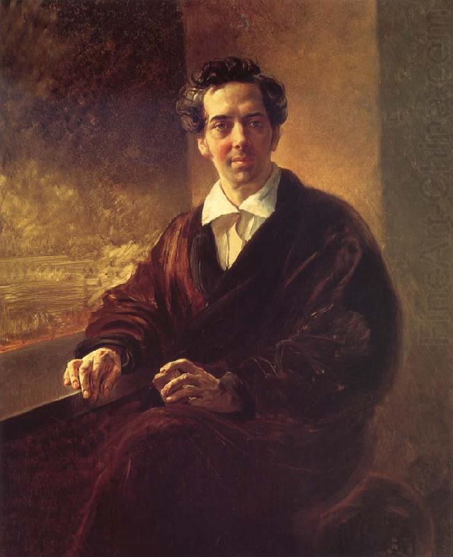 Karl Briullov Portrait of Count Alexei Perovsky oil painting picture